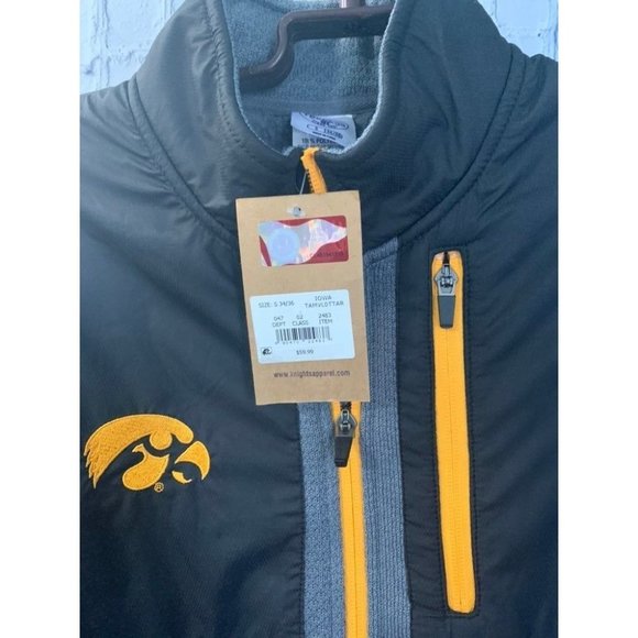 Iowa Hawkeyes Team Sport Zip Jacket Sweater Football Small Mens Womens - Picture 5 of 12